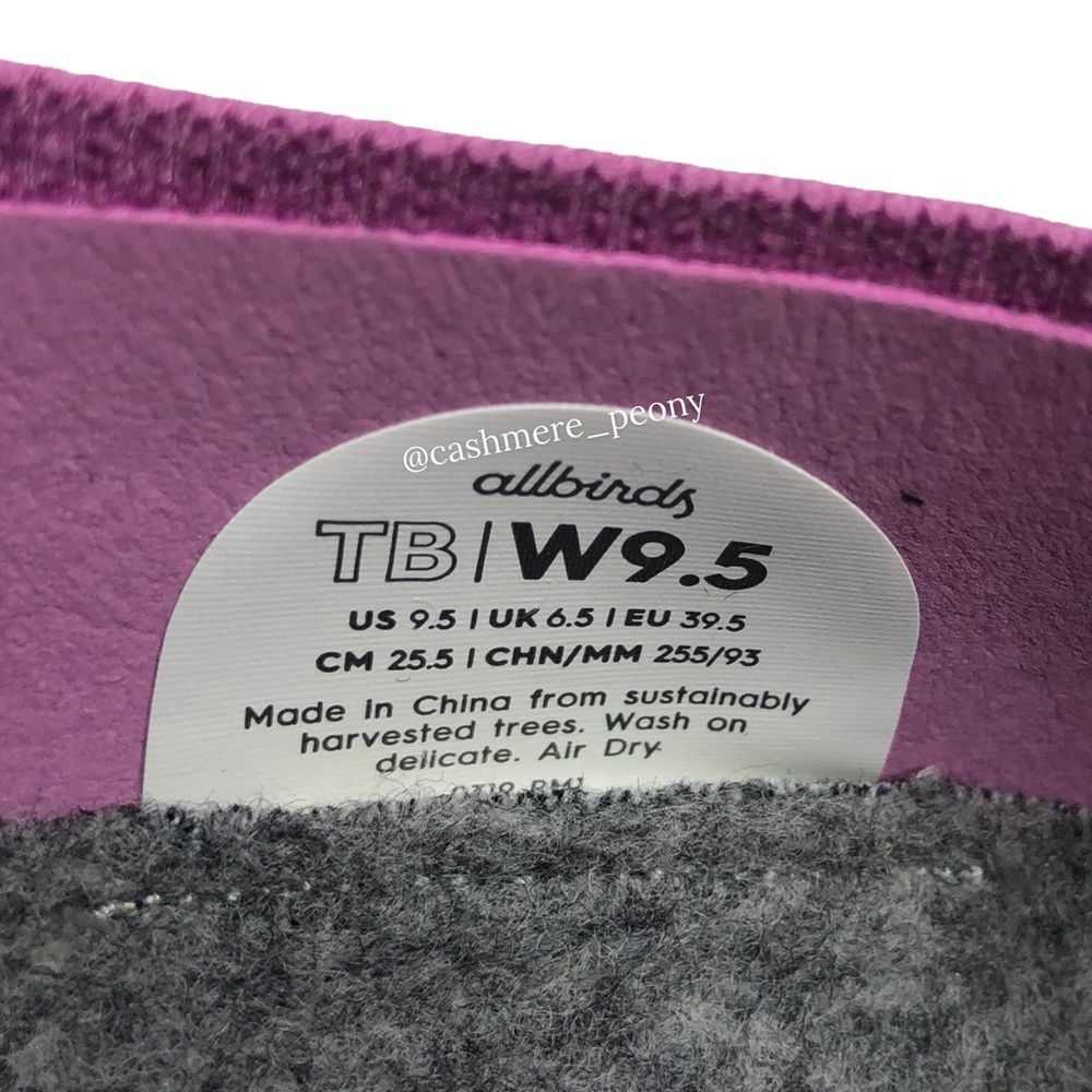 NEW Allbirds Tree Breezers Flats Starfish Size 9.5 - Picture 8 of 9